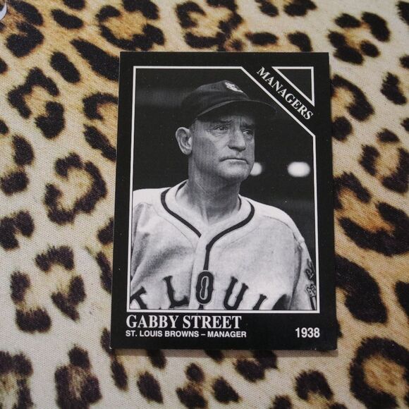 Gabby Street #833 Baseball Card - Picture 1 of 2